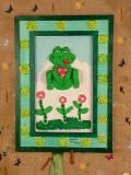 Quadro Infantil de Papel Machê