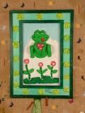 Quadro Infantil de Papel Machê